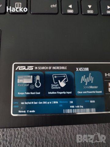 Лаптоп Asus x453m за части, снимка 2 - Части за лаптопи - 39473949