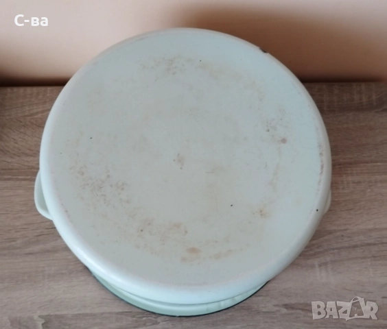 Тенджера емайлирана от 80-те години , снимка 2 - Съдове за готвене - 52848700