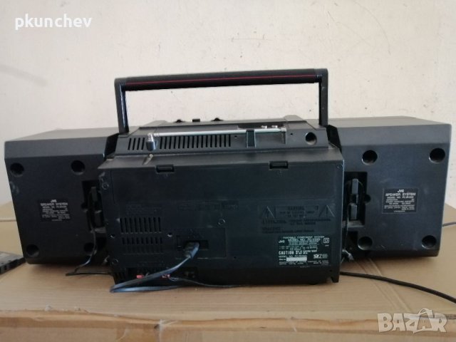 Радиокасетофон Jvc Pc-V55 Boombox AM/FM Hyper Bass, снимка 5 - Радиокасетофони, транзистори - 41786529