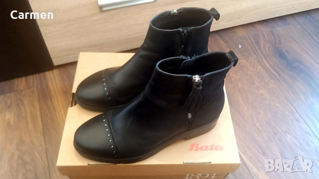 Италиански боти Bata, снимка 2 - Дамски боти - 52429009