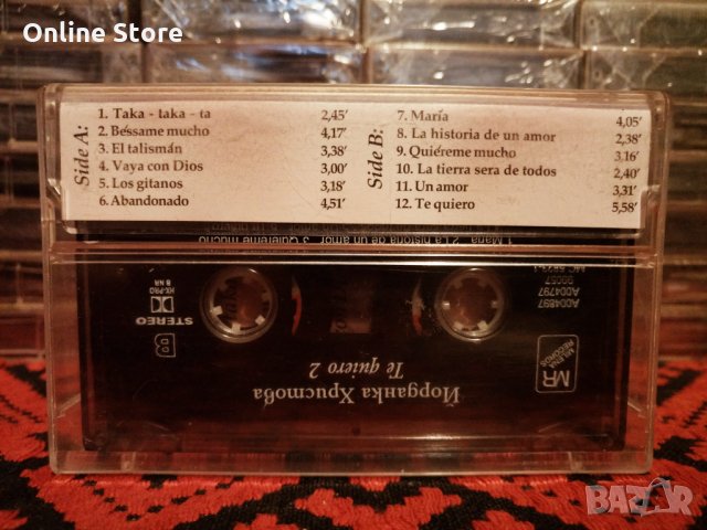 Йорданка Христова - Te quiero 2, снимка 2 - Аудио касети - 34398674