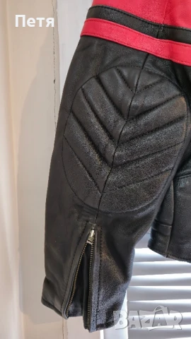 Винтидж кожено мото яке Vanucci moto, снимка 14 - Якета - 51050907