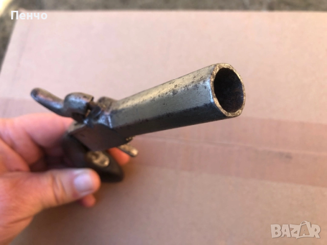 старинен капсулен пистолет, снимка 12 - Антикварни и старинни предмети - 40373642