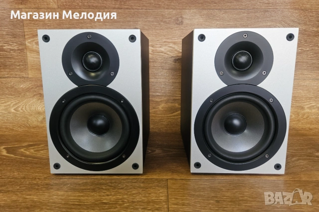 Тонколони Grundig M-2100 – Сребрист дизайн и качествен немски звук, снимка 5 - Тонколони - 53872664