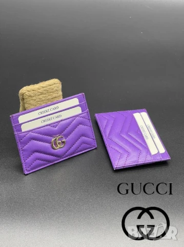 визитници gucci , снимка 16 - Портфейли, портмонета - 51390089