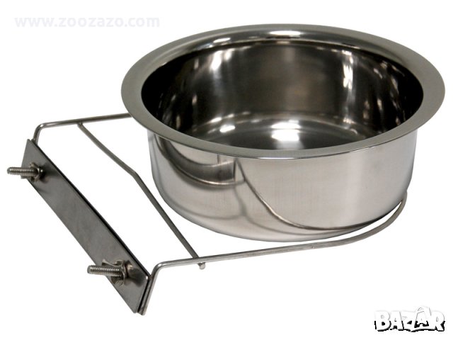Метална купа, Хранилка/Поилка за Папагал 20 x 20 x 10 см.