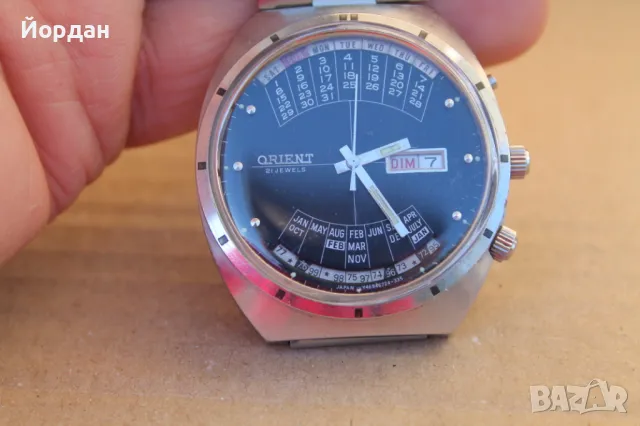 Японски часовник ''Orient'' /календар/ автоматичен, снимка 2 - Мъжки - 47680302