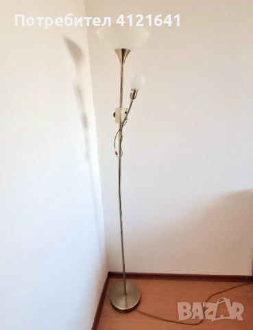 Лампион с два абажура