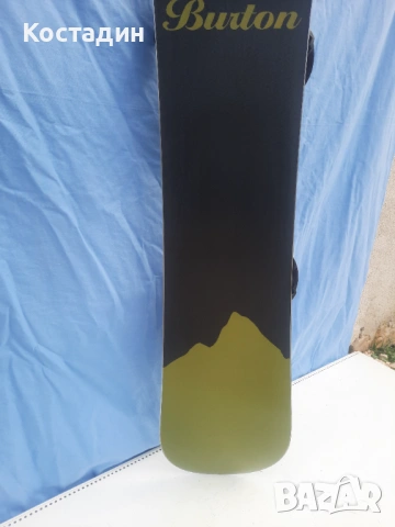 Сноуборд BURTON PROGRESSION CRUZER 145см. с автомати  , снимка 10 - Зимни спортове - 53524721