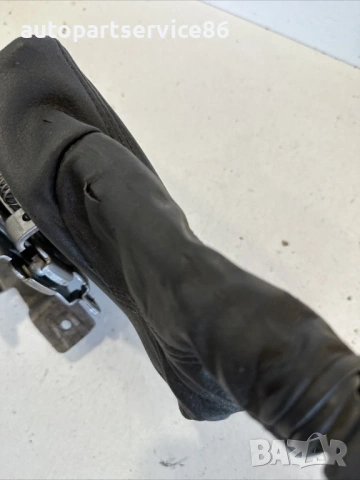Дръжка на ръчна спирачка черна кожа за Peugeot 407 2.2 HDI (2007), снимка 3 - Части - 53701205