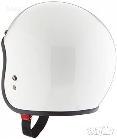 Каска за мотор Bell Helmets Custom 500 Vintage Solid white L, XL, снимка 3 - Аксесоари и консумативи - 36004142