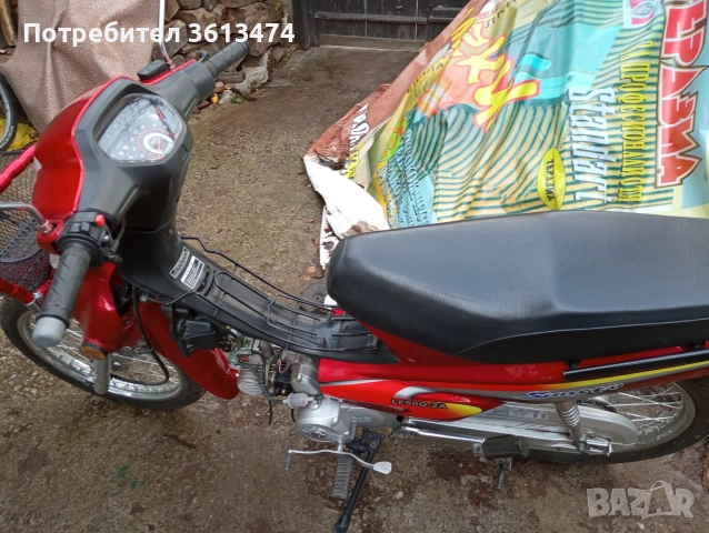 мотопед Лифан, 50кубика, 4 тактов, снимка 3 - Мотоциклети и мототехника - 53617559