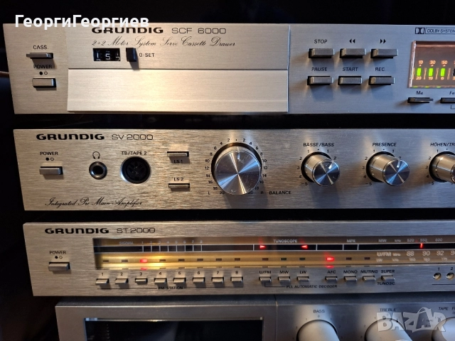 GRUNDIG SV 2000 GRUNDIG SCF 6000 GRUNDIG ST 2000, снимка 2 - Ресийвъри, усилватели, смесителни пултове - 51965420