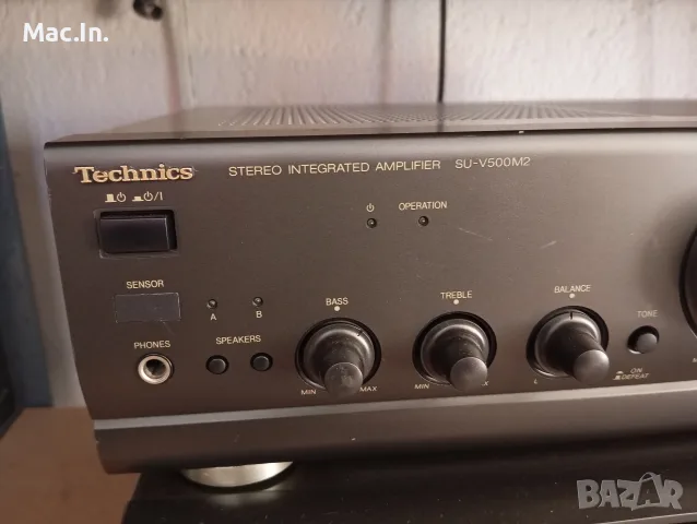 Усилвател Technics SU-V500 mk 2, снимка 5 - Ресийвъри, усилватели, смесителни пултове - 56068647