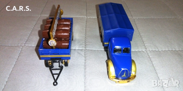 Метални камиони с ремарке Mercedez Benz Actros, MAN...., снимка 13 - Колекции - 52255717