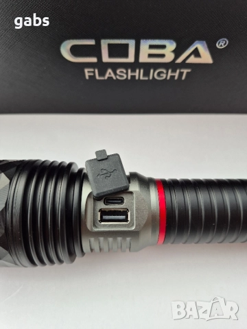 Супер мощен LED фенер COBA CB-G686,3000m, снимка 5 - Къмпинг осветление - 52478661