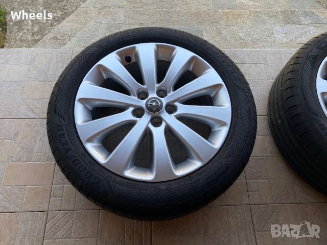 17" 5x105 Opel Original , снимка 6 - Гуми и джанти - 51543437