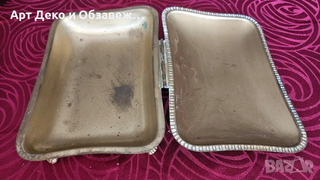 Античен Италиански съд за сервиране, снимка 3 - Прибори за хранене, готвене и сервиране - 55975186