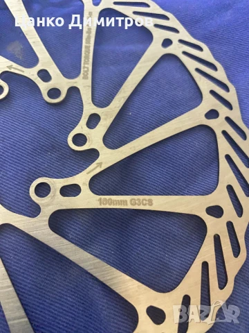 Ротори Avid G3CS 203mm и 180мм с болтове нови, снимка 6 - Части за велосипеди - 51012382