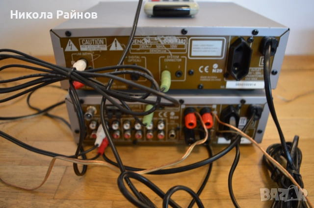 Сет HiFi Стерео Ресийвър и CD плеър DENON DRA-F101, снимка 8 - Ресийвъри, усилватели, смесителни пултове - 53848604