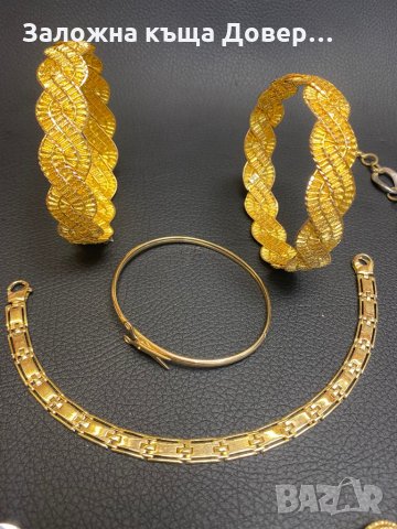 Златна гривна ланче14 к 585 gold zlatna grivna синджир , снимка 4 - Гривни - 34718612