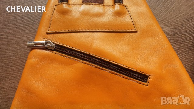 VERA PELLE MADE IN ITALY Genuine Leather Bag раница естествена кожа 16-55, снимка 4 - Раници - 41713319
