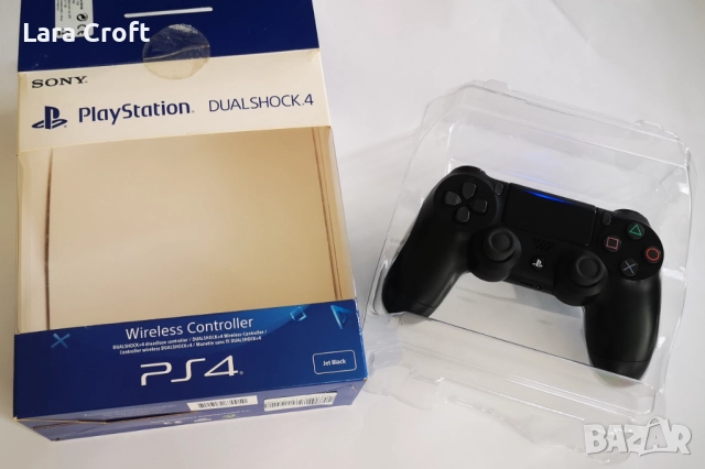 PS4 Dualshock 4 Оригинален контролер с кутия и протектор, снимка 7 - Аксесоари - 52797401