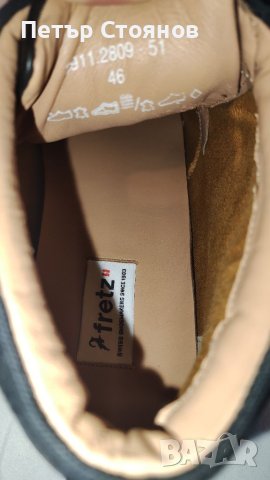Уникални мъжки кларкове от естествена кожа Fretz Man №46, снимка 8 - Мъжки боти - 41864030