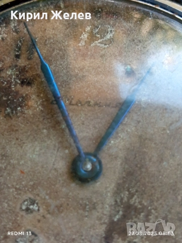 Стар джобен часовник МЪЛНИЯ СССР 17 КАМЪКА за КОЛЕКЦИОНЕРИ 39715, снимка 2 - Антикварни и старинни предмети - 51503756