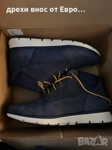 Timberland Killington Chukka Navy Nubuck боти за момче 39, снимка 7 - Детски боти и ботуши - 47912438