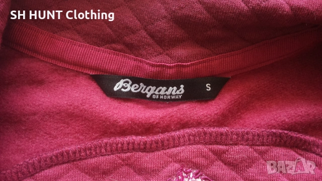 Bergans of NORWAY Middagstind Lady Jacket 100% Merino Wool размер S дамска горница - 2103, снимка 15 - Жилетки - 53460095