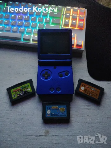 Nintendo Game Boy Advance SP – оригинална ретро конзола