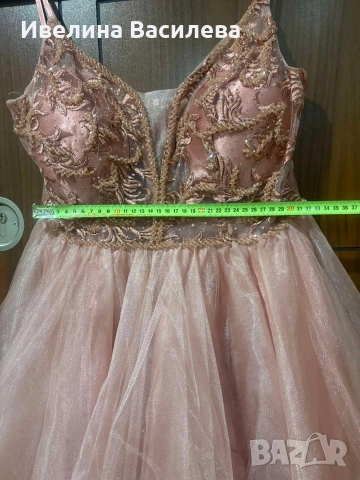 Бална рокля - размер 40, снимка 4 - Рокли - 53865622