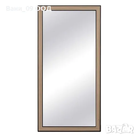 120см! Голямо огледало с рамка от дъб, снимка 2 - Огледала - 48557806