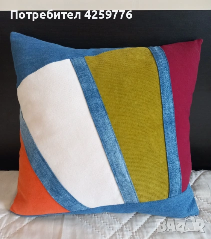 Декоративни възглавници- ръчно изработени НОВИ, снимка 6 - Декорация за дома - 53350160
