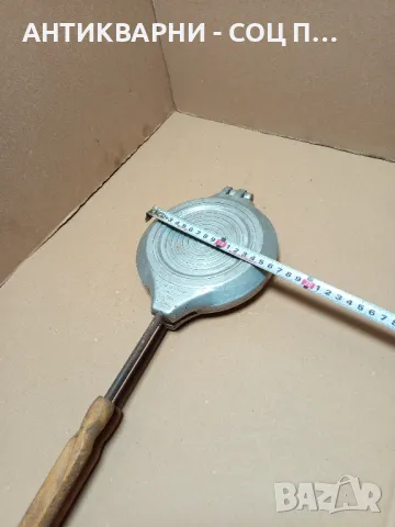 Соц Стар Гофретник., снимка 9 - Антикварни и старинни предмети - 49238602