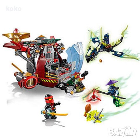 Lego Ninjago Ronin R.E.X - Lego Ninjago Misfortune's Keep, снимка 4 - Конструктори - 40208329