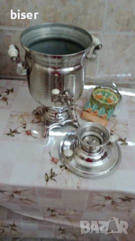 РУСКИ  САМОВАР, снимка 4 - Антикварни и старинни предмети - 51472528