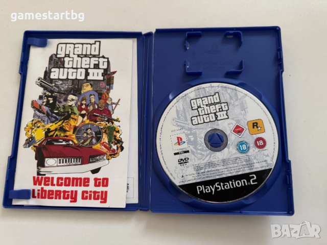 Grand Theft Auto III (GTA 3) за PS2 , снимка 3 - Игри за PlayStation - 52915807