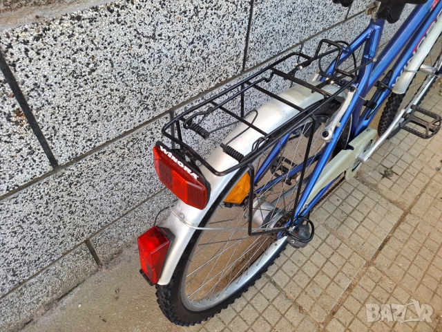 Велосипед градски 26 цола с калници и багажник отличен, снимка 13 - Велосипеди - 51750282