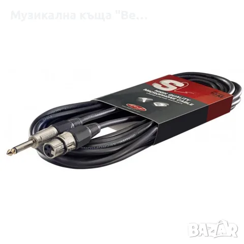 Кабел ж.канон-жак /10м./