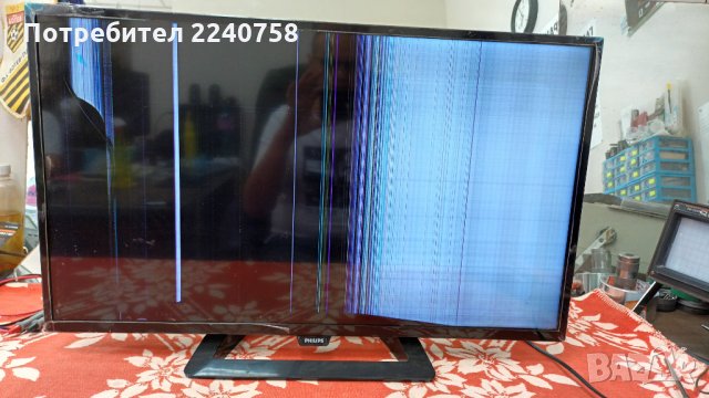 Philips 32PFH4100 счупен екран-715G6550-P04-000-002M/715G6947-M01-000-004T/LC470EUN-SFF1 6870C-0438A