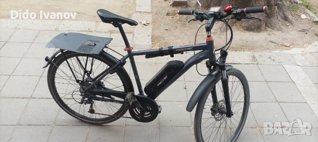 Електрически велосипед Fischer голяма батерия, снимка 2 - Велосипеди - 50947556