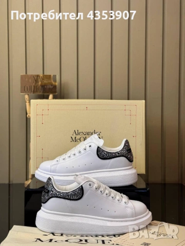  Alexander McQueen дамски кецове, снимка 8 - Кецове - 53347476