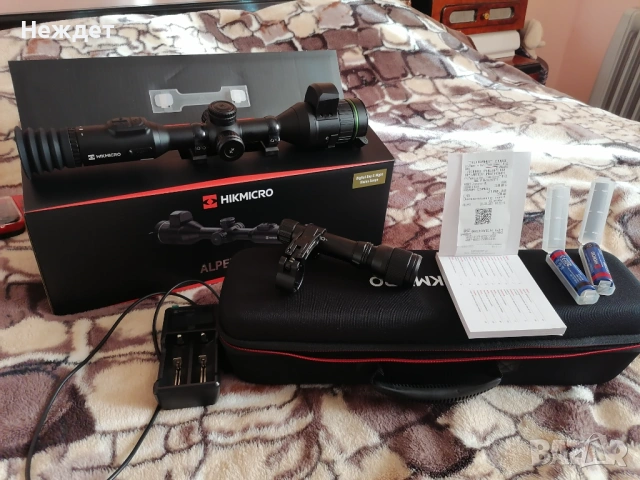 HIKMICRO Alpex 4K LRF A50EL , снимка 4 - Оборудване и аксесоари за оръжия - 52594684