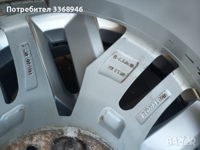 Джанти Audi ОРИГИНАЛНИ 18" 5x112 A3 A4 A6 Q3 Q4 Q5 SQ5, снимка 11 - Гуми и джанти - 53729269