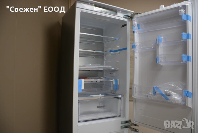Хладилник с фризер за вграждане Bauknecht KGITN 18F4 M, снимка 4 - Хладилници - 53333695