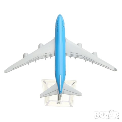 Бойнг 747 самолет модел макет KLM Нидерландия метален лайнер, снимка 3 - Колекции - 42637561