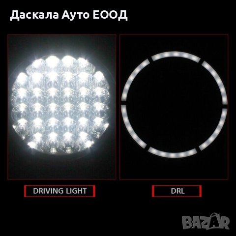 1бр. ЛЕД БАР LED BAR халоген прожектор 75W SPOT-30 диода + DRL-32 диода, снимка 3 - Аксесоари и консумативи - 41822740