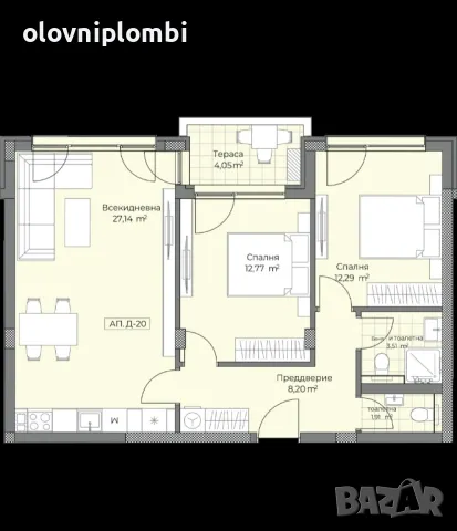 Директно от инвиститор.Тристаен апартамент Без комисиона., снимка 11 - Апартаменти - 48169625
